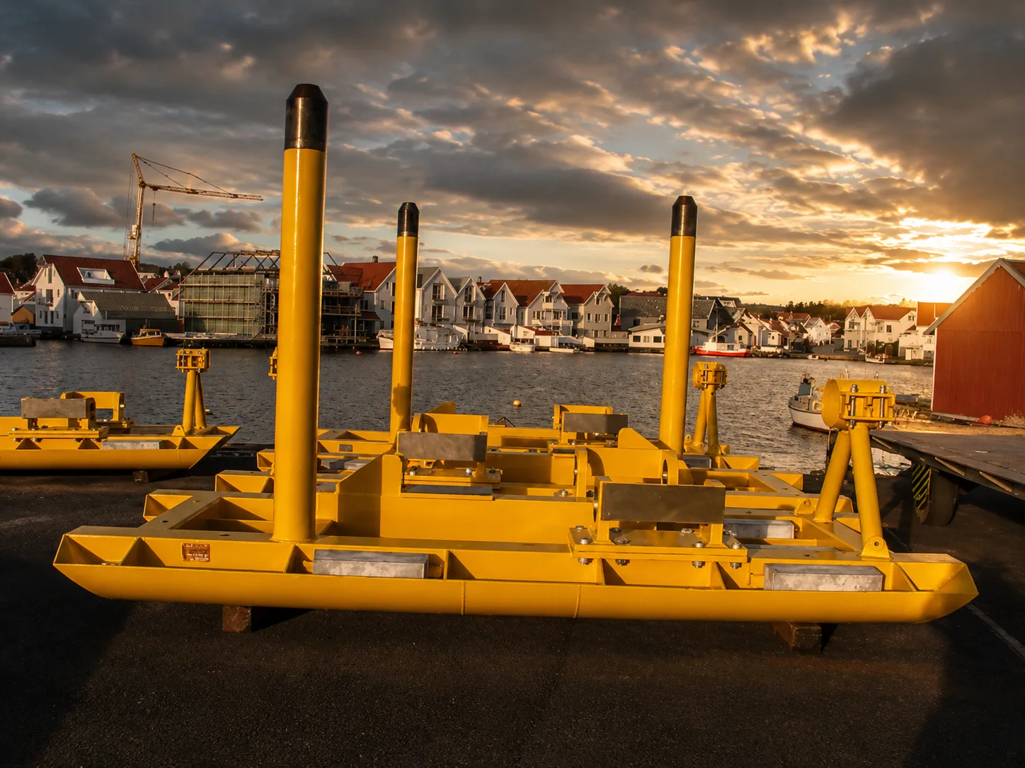 Subsea structure ready for load-out